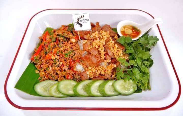 Dish served at Sir James Coffee House